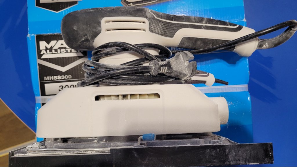 Szlifierka oscylacyjna MacAllister Mhss300