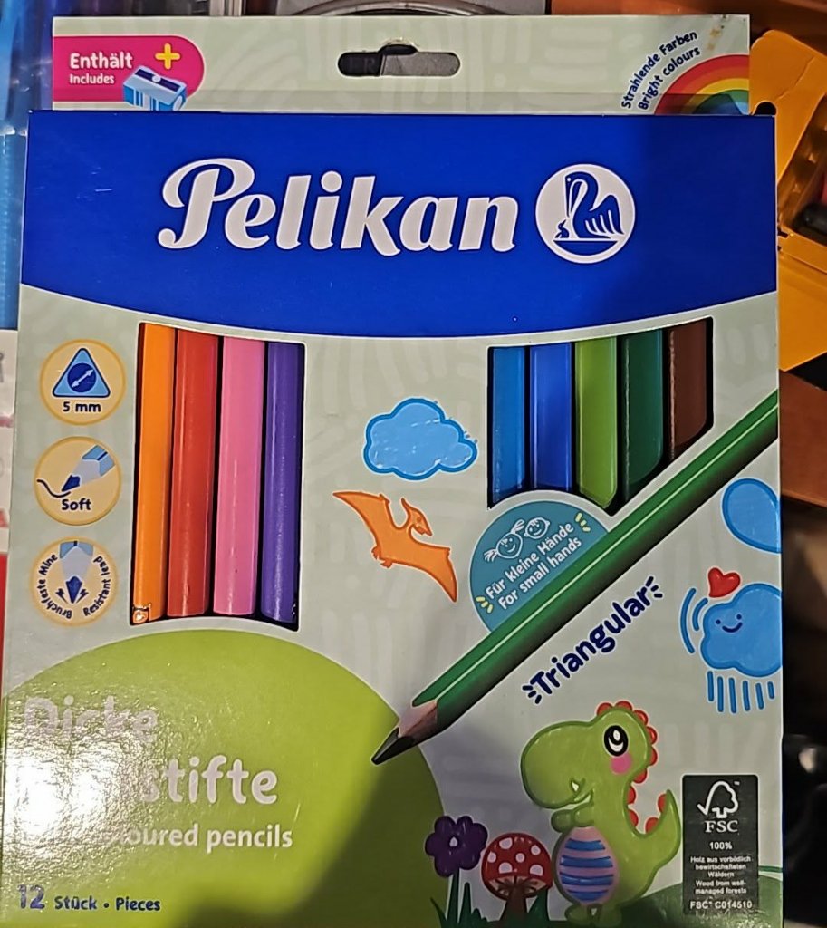 Kredki Pelikan 